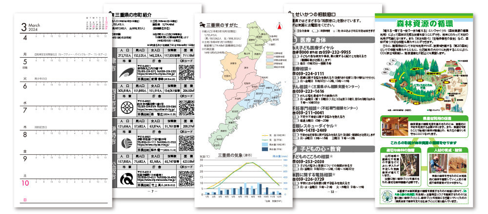 三重県民手帳2023